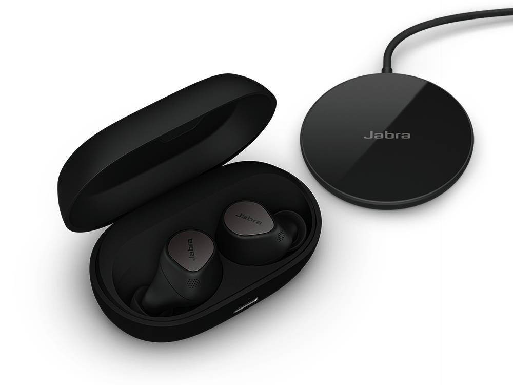 Jabra Elite 7 Pro with charging stand