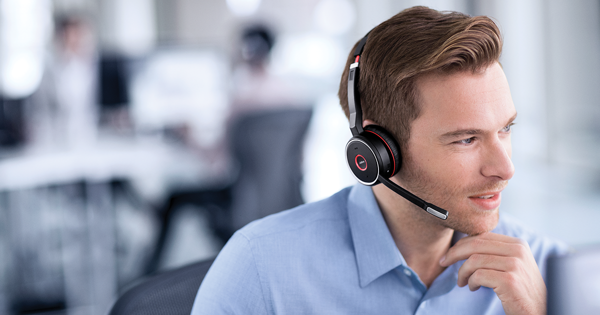 Jabra Evolve 75 | 无线降噪办公室耳麦